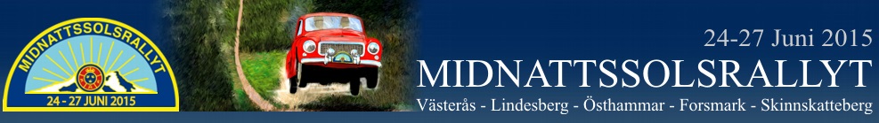 Seks norske lag kjører regularityklassene i Midnatstsolsrallyt