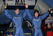 Mads Østberg vant Rally Hadeland