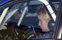 Mads Østberg i føringen i NM-åpningen