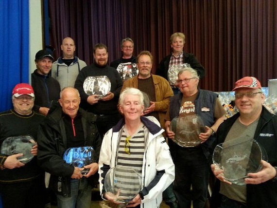 De siste premievinnerne i Rally Sørland Challenge?