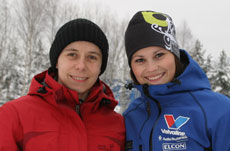 Spennende jente-duell i Mountain Rally