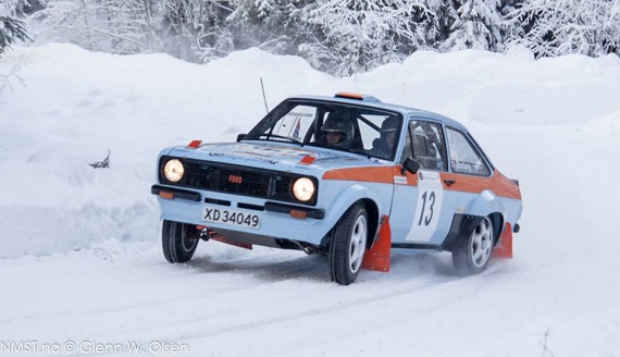 50 biler til start i Flesberg Rallysprint som streames direkte
