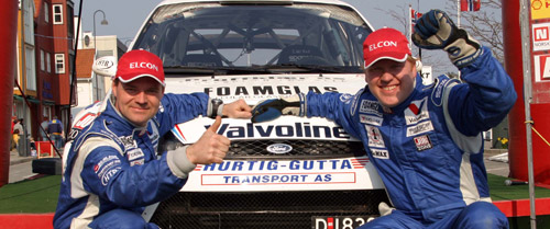 Thomas Schie vant Rally Sørland