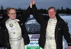 Mats Jonsson er kongen av Romjulsrally!