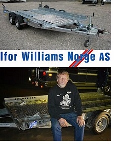 Lykkelig eier av ny biltralle