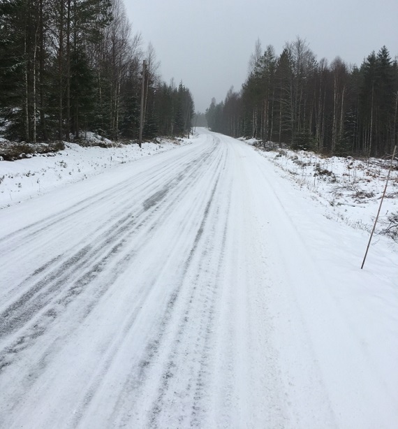 Endelig vinter i Fredriksten Vinter!