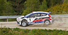 Larsen totalvant siste løp før Aurskog-Høland Rally